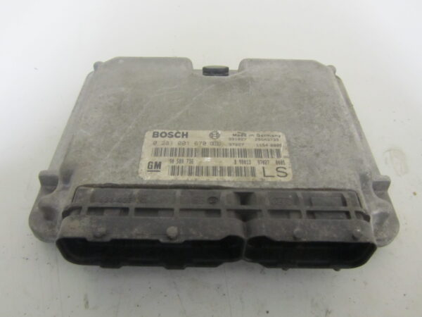 Centralita De Motor ECU Opel Astra 1.7 DTL 90589736, 90 589 736, 0281001670, 0 281 001 670, 281 001 670, 28SA3739, 28SA3671